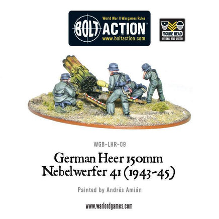 BOLT ACTION : GERMAN HEER 150MM NEBELWERFER 41 (1943 - 45) - Khaki and Green Books