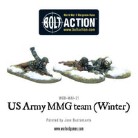 BOLT ACTION : US ARMY MMG TEAM (WINTER) - Khaki and Green Books
