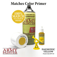 The Army Painter - Acrylic War Paint - Daemonic Yellow - Khaki & Green Books