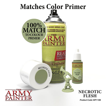 The Army Painter - Acrylic War Paint - Necrotic Flesh - Khaki & Green Books