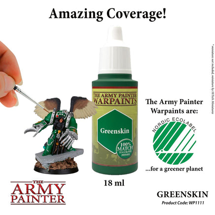 The Army Painter - Acrylic War Paint - Greenskin - Khaki & Green Books