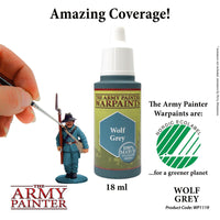 The Army Painter - Acrylic War Paint - Wolf Grey - Khaki & Green Books