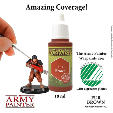 The Army Painter - Acrylic War Paint - Fur Brown - Khaki & Green Books