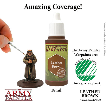 The Army Painter - Acrylic War Paint - Leather Brown - Khaki & Green Books