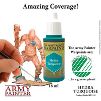 The Army Painter - Acrylic War Paint - Hydra Turquoise - Khaki and Green Books