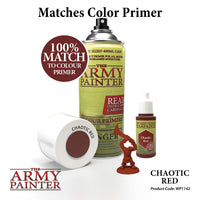 The Army Painter - Acrylic War Paint - Chaotic Red - Khaki and Green Books