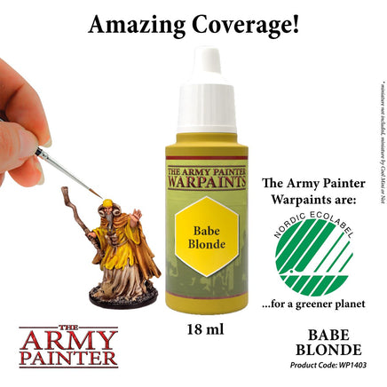 The Army Painter - Acrylic War Paint - Babe Blonde - Khaki and Green Books