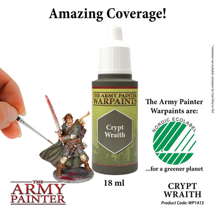 The Army Painter - Acrylic War Paint - Crypt Wraith - Khaki and Green Books