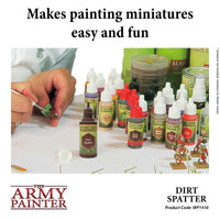 The Army Painter - Acrylic War Paint - Dirt Spatter - Khaki and Green Books