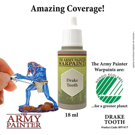 The Army Painter - Acrylic War Paint - Drake Tooth - Khaki and Green Books