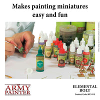 The Army Painter - Acrylic War Paint - Elemental Bolt - Khaki and Green Books