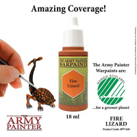 The Army Painter - Acrylic War Paint - Fire Lizard - Khaki and Green Books