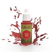 The Army Painter - Acrylic War Paint - Mars Red - Khaki and Green Books