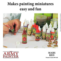 The Army Painter - Acrylic War Paint - Mars Red - Khaki and Green Books