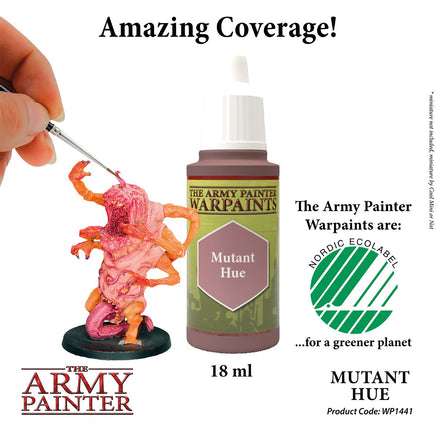 The Army Painter - Acrylic War Paint - Mutant Hue - Khaki and Green Books