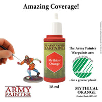 The Army Painter - Acrylic War Paint - Mythical Orange - Khaki and Green Books