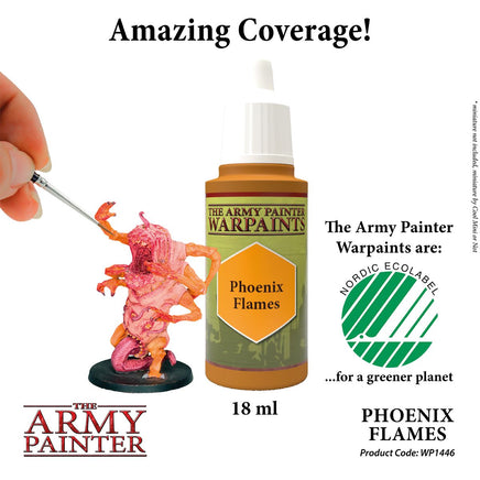The Army Painter - Acrylic War Paint - Phoenix Flames - Khaki and Green Books