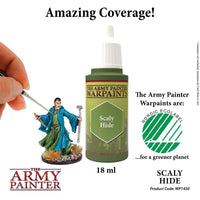 The Army Painter - Acrylic War Paint - Scaly Hide - Khaki and Green Books