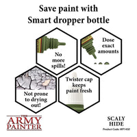 The Army Painter - Acrylic War Paint - Scaly Hide - Khaki and Green Books