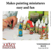 The Army Painter - Acrylic War Paint - Voidshield Blue - Khaki and Green Books