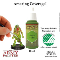 The Army Painter - Acrylic War Paint - Snake Scales - Khaki and Green Books