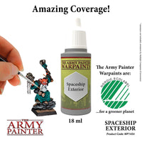 The Army Painter - Acrylic War Paint - Spaceship Exterior - Khaki and Green Books