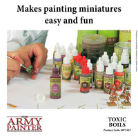 The Army Painter - Acrylic War Paint - Toxic Boils - Khaki and Green Books