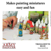 The Army Painter - Acrylic War Paint - Troglodyte Blue - Khaki and Green Books