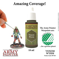 The Army Painter - Acrylic War Paint - Venom Wyrm - Khaki and Green Books