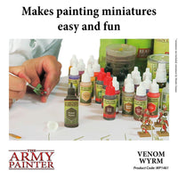The Army Painter - Acrylic War Paint - Venom Wyrm - Khaki and Green Books