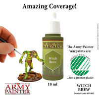 The Army Painter - Acrylic War Paint - Witch Brew - Khaki and Green Books