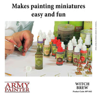 The Army Painter - Acrylic War Paint - Witch Brew - Khaki and Green Books