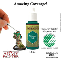 The Army Painter - Acrylic War Paint - Wizards Orb - Khaki and Green Books