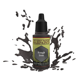 THE ARMY PAINTER WARPAINTS METALLICS: ROUGH IRON - Khaki and Green Books