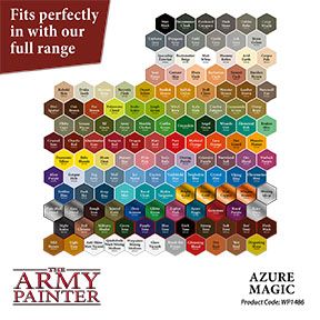 THE ARMY PAINTER WARPAINTS METALLICS: AZURE MAGIC - Khaki and Green Books