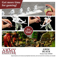 THE ARMY PAINTER SPEEDPAINT GRIM BLACK