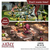THE ARMY PAINTER SPEEDPAINT GRIM BLACK
