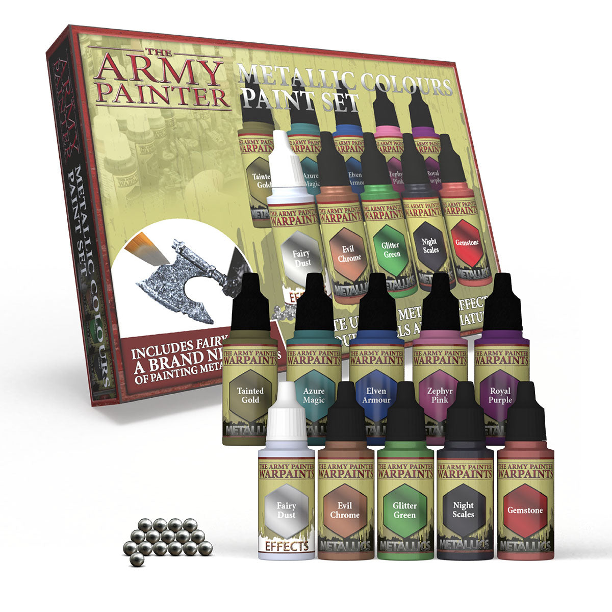 The Army Painter Air Paint Mega Airbrush Paint Set + Medium - Miniature  Painting
