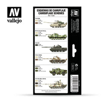 Vallejo 71620 Cold War & Modern Russian Desert Patterns Paint Set - Khaki and Green Books