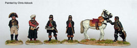 Perry Miniatures - Metal - FN50 Napoleon's personal Staff - Khaki and Green Books