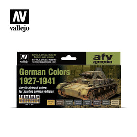Vallejo 71205 German Colors 1927-1941 Paint Set - Khaki and Green Books
