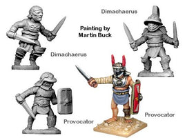 CRUSADER MINIATURES - PROVOCATORES & DIMACHAERI - Khaki and Green Books