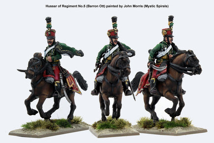 Perry Miniatures - AN 100 Napoleonic Austrian Hussars 1805-15 - Khaki and Green Books