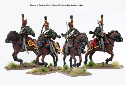 Perry Miniatures - AN 100 Napoleonic Austrian Hussars 1805-15 - Khaki and Green Books