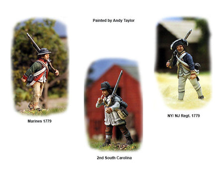 Perry Miniatures - AW 250 American War of Independence - Continental Infantry 1776-1783 - Khaki and Green Books