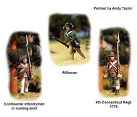 Perry Miniatures - AW 250 American War of Independence - Continental Infantry 1776-1783 - Khaki and Green Books