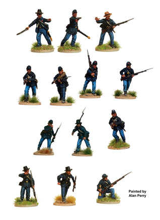 Perry Miniatures - ACW 115 American Civil War Union Infantry 1861-65 - Khaki and Green Books