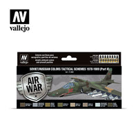 Vallejo 71608 Soviet/Russian colors Tactical Schemes 1978-1989 (Part II) Paint Set - Khaki and Green Books