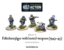 BOLT ACTION : FALLSCHIRMJAGER WITH LOOTED WEAPONS (1943 - 45) - Khaki and Green Books